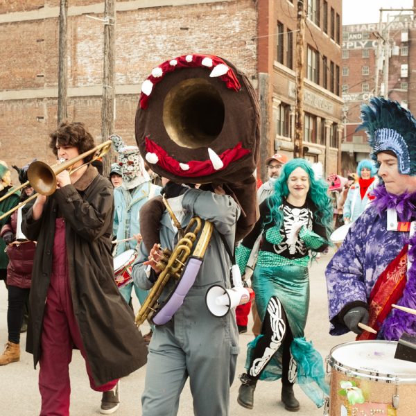 Sass-a-Brass band